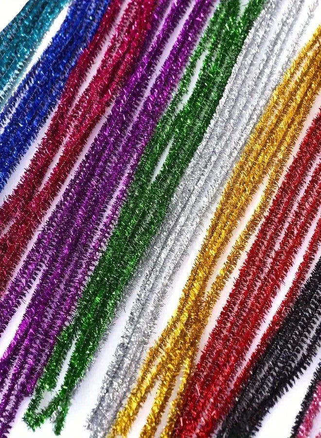 INDIKONB Pipe Cleaner Multicolour Combo Set for Art and Craft | Soft & Flexible Craft Materials for Kids Activities, DIY Projects, Flower Making, and Decorations (100 Pcs) - Image 1